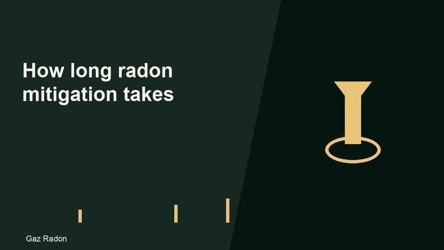 How long radon mitigation takes