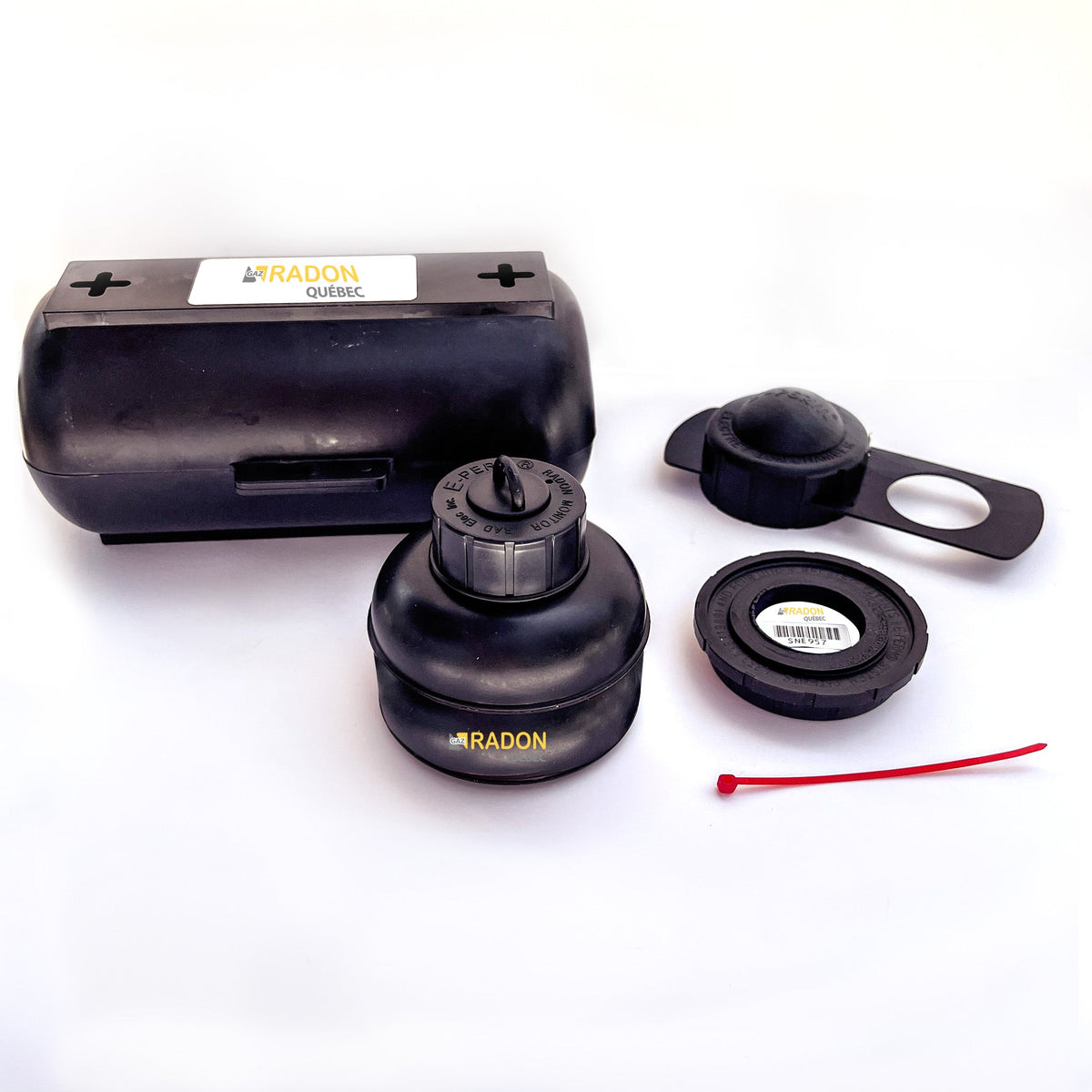 4-day radon detector — fast home test
